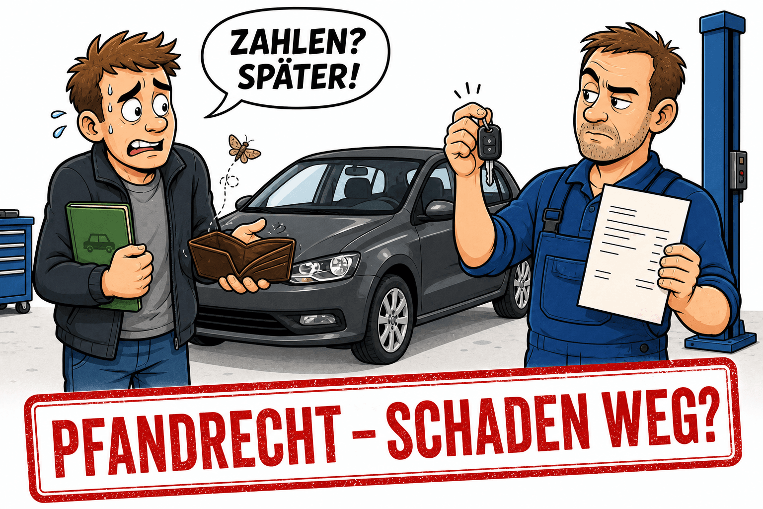 Reparieren Sie schon mal!